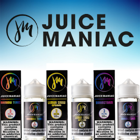 Juice Maniac - 100ML Vape Juice