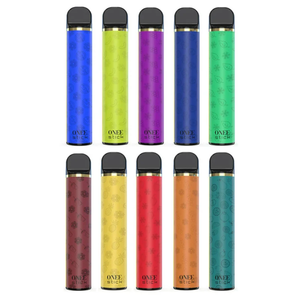 KangVape - Onee Stick 1800 Puffs - Disposable Vape - Two rows of 5 Onee devices of different colors.