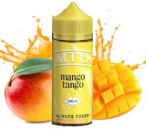 MTO - Mango Tango - 100ML Vape Juice - Mango Juice Plastic Bottle