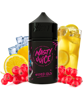 Nasty Juice - Wicked Haze - 60ML Vape Juice - Black Currant Lemonade Menthol Flavor