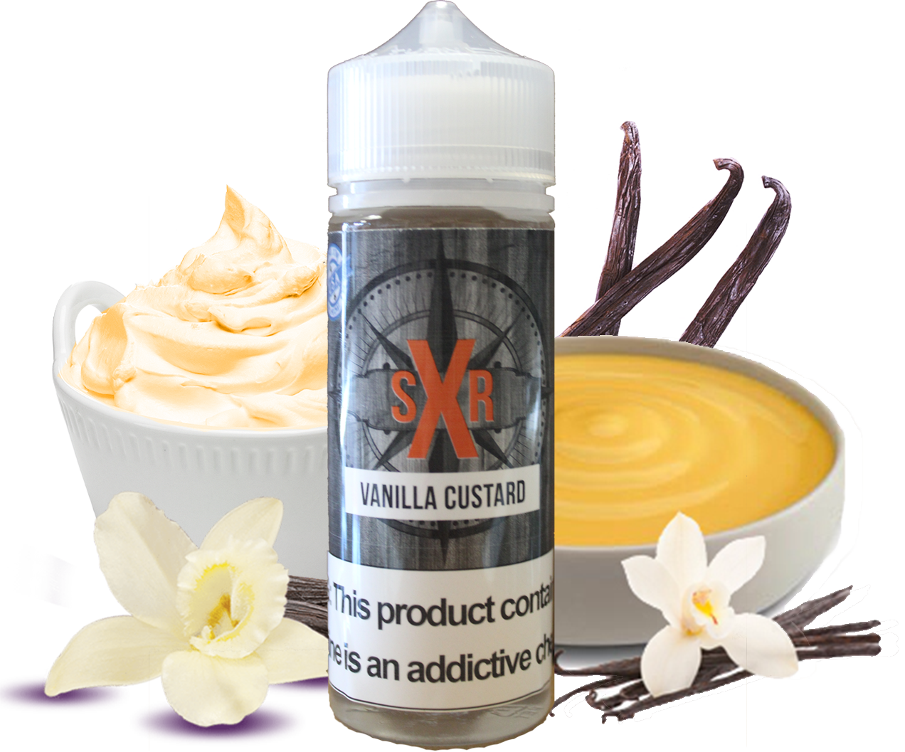SXR - Vanilla Custard - 120ML Vape Juice