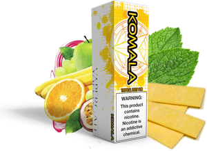 Vapergate - Komala - 120ML Vape Juice - Plastic Bottle Juicy Fruit Tropical Gum