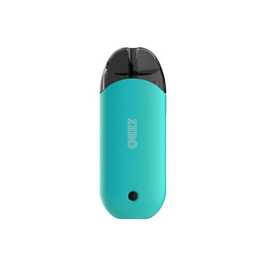 Vaporesso - Renova - Zero - Pod System - One standing Artic Blue Zero device.