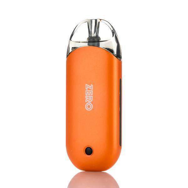 Vaporesso - Renova - Zero - Pod System - One standing Orange Zero device.