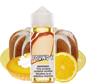 Food Fighter - Pound It - 120ML Vape Juice - Lemon Frosting Cake