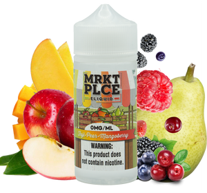 MRKT PLCE - Fuji Pear Mangoberry - 100ML Vape Juice