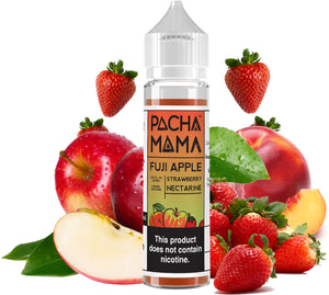 Pacha Mama - Fuji Apple Straw. Nectarine - 60ML Vape Juice