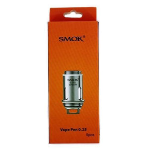 Smok Vape Pen 22 0.25 Replacement Coils orange box.